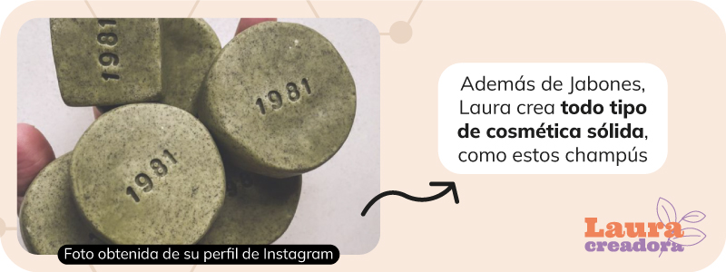 Semana de las Creadoras: la cosmética sólida de Laura