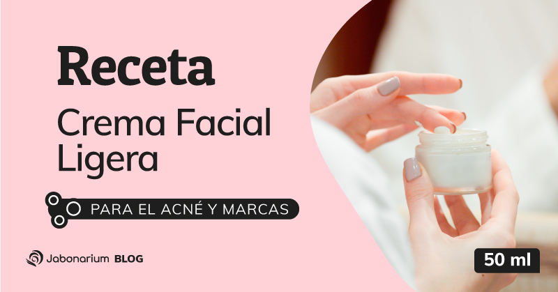 como hacer crema facial casera ligera para pieles con acné