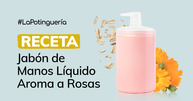Cómo hacer Jabón Líquido de casero con aroma a Rosas