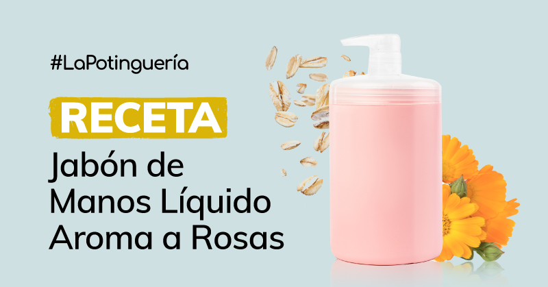 Cómo hacer Jabón Líquido de Manos con Aroma a Rosas 🌹💗