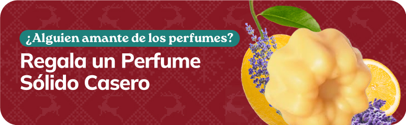 Regala un perfume sólido casero