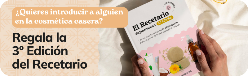 Introduce a alguien en la cosmética casera, regala el Recetario