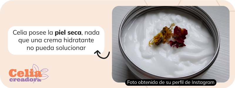 Semana de las Creadoras: Celia y su crema para piel seca