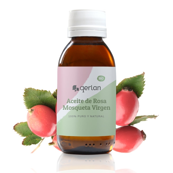 Aceite de Rosa Mosqueta 100% puro, virgen y orgánico, prensado en