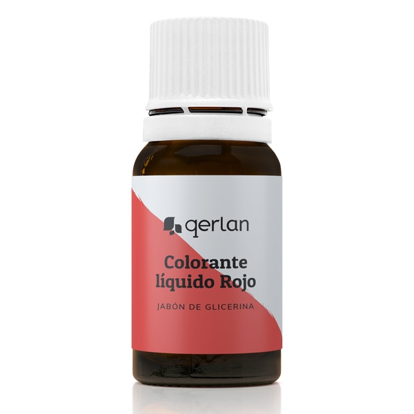 Colorante líquido rojo para jabón de glicerina - Comprar - Jabonarium  Cosmética Natural