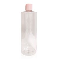 Botella 500 ml con tapón flip-top rosa