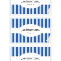 Etiqueta para cosméticos - Jabón Natural 3