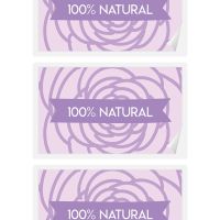 Etiqueta para cosméticos - 100% Natural 5