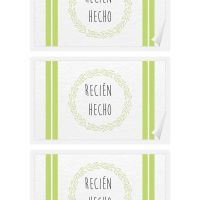 Etiqueta para cosméticos - Recién Hecho