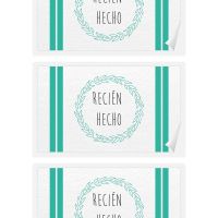 Etiqueta para cosméticos - Recién Hecho 6