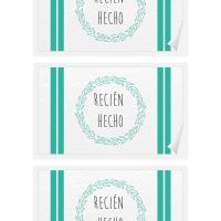 Etiqueta para cosméticos - Recién Hecho 6