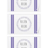 Etiqueta para cosméticos - Recién Hecho 4