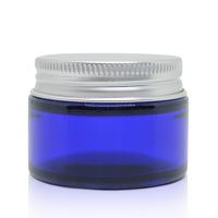 Tarro de vidrio azul de 30 ml