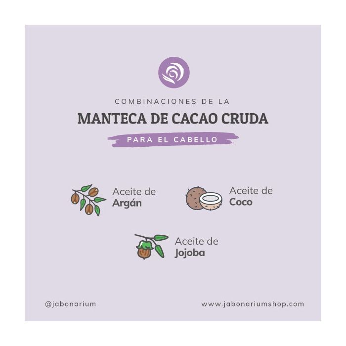 La Manteca de Cacao para el cabello - Jabonarium