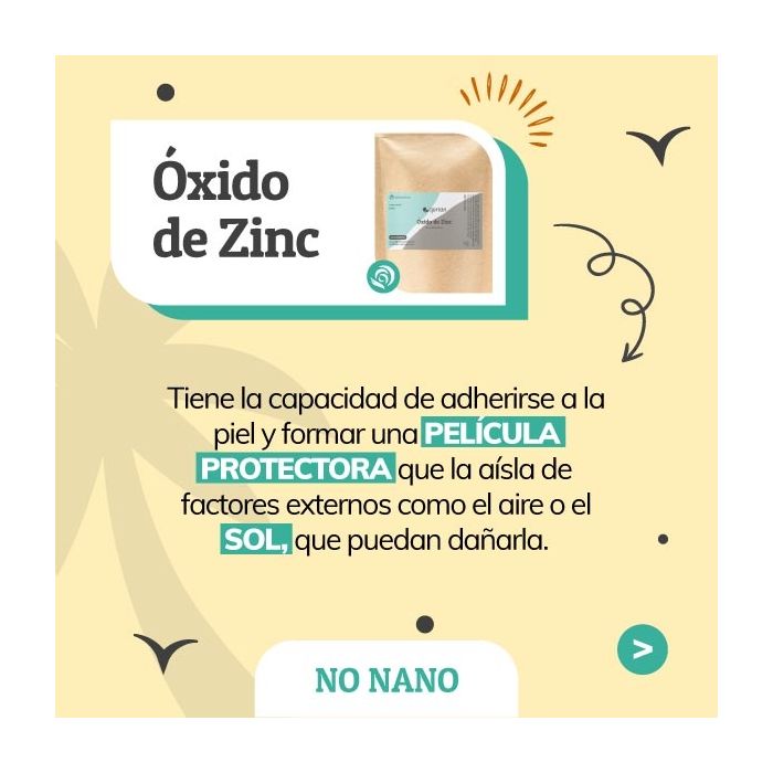 Óxido de Zinc Jabonarium - Principio activo Cosmética Natural