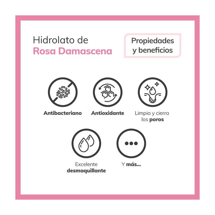 Hidrolato de Rosa Damascena Jabonarium - Hidrolato Cosmética Natural