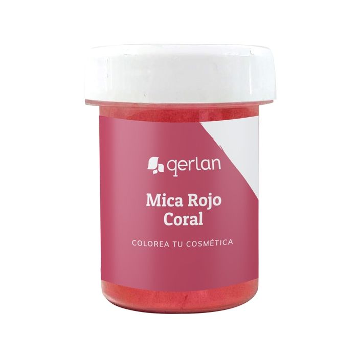 Mica Rojo Coral Jabonarium - Mica Cosmética Natural