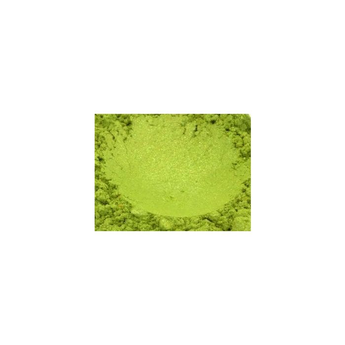 Mica Verde Lima Perlada Jabonarium - Mica Cosmética Natural