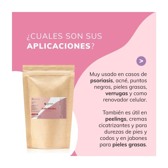 Ácido Salicílico Jabonarium - Exfoliante Cosmética Natural