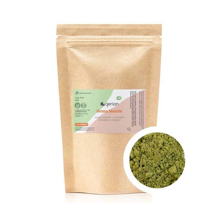 Tinte vegetal de Henna Marrón BIO - Jabonarium