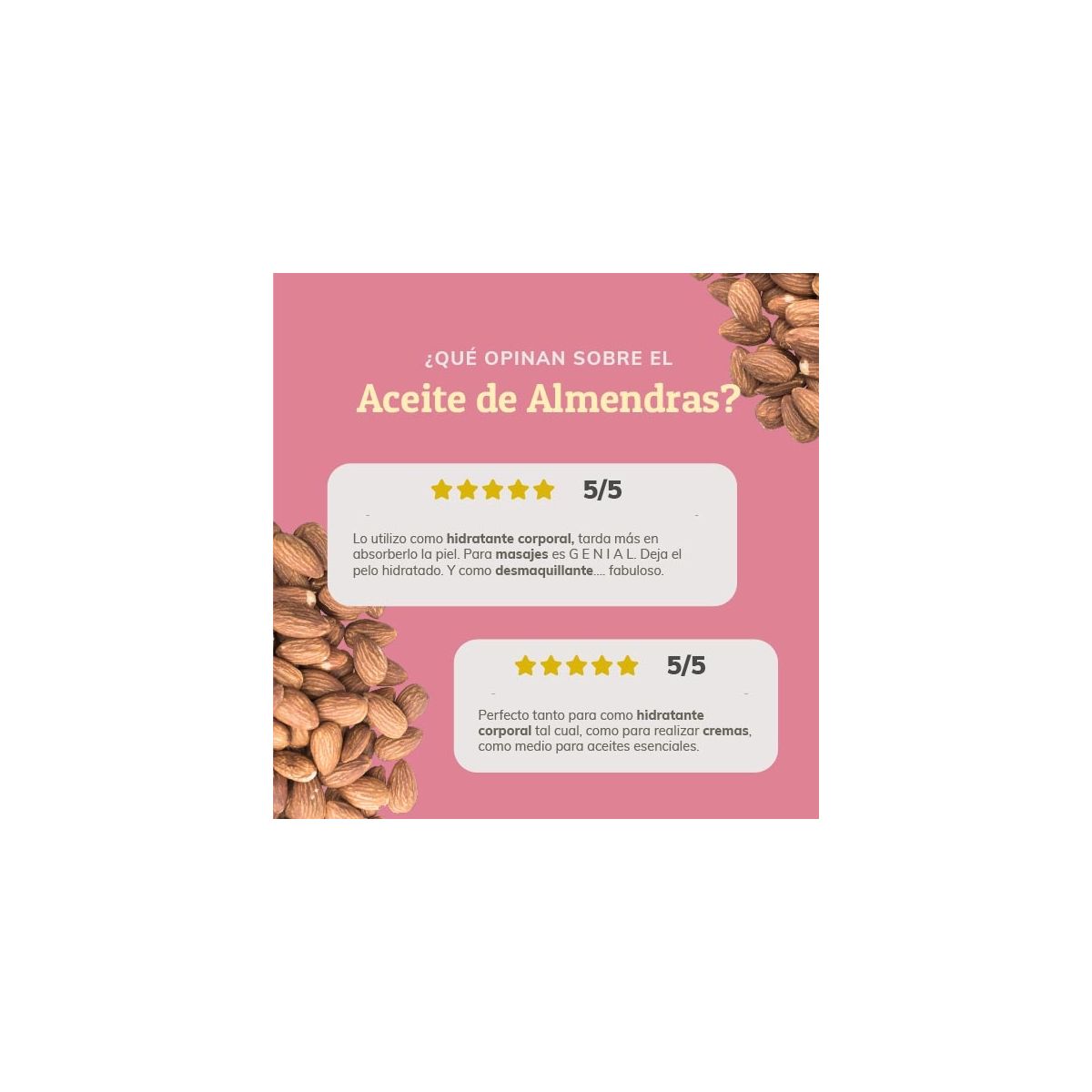 Aceite de almendras dulces bio a granel