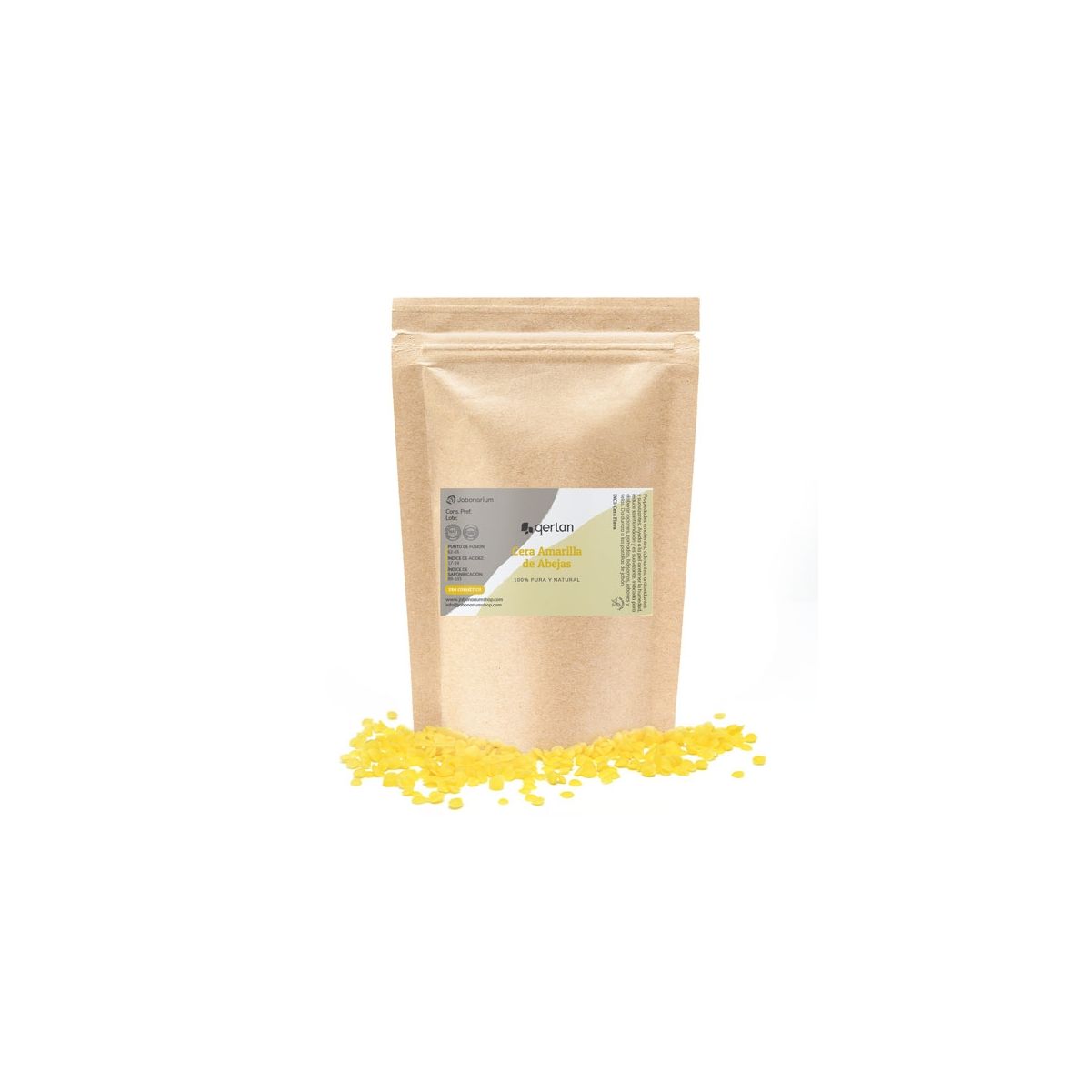 Cera de Abeja natural Amarilla - Comprar - Jabonarium Cosmética Natural