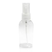 Botella PET tapón spray blanco o traslúcido (50 ml)