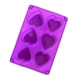 Molde de silicona con Forma de Corazón Jabonarium - Molde de silicona para jabón Cosmética Natural