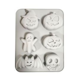 Molde de silicona para jabones Halloween