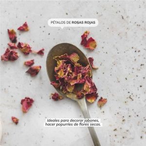 Propiedades de los Pétalos de Rosas Rojas en cosmética natural