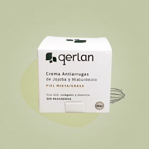 Crema Antiarrugas pile grasa o mixta Jabonarium - Cosmética natural