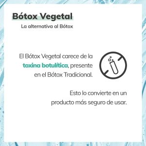 Bótox Vegetal Jabonarium - Principio activo Cosmética Natural