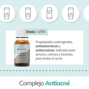 Complejo Antiacné para bases cosméticas Jabonarium - Cosmética Natural