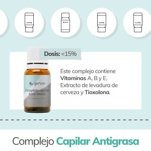 Complejo Capilar Antigrasa Jabonarium - Principio activo Cosmética Natural