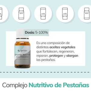 Complejo nutritivo para pestañas Jabonarium - Principio activo Cosmética Natural