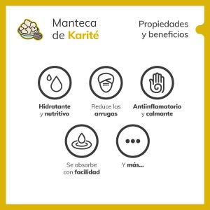 Manteca de Karité pura Jabonarium - Manteca vegetal Cosmética Natural