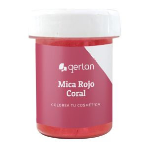 Mica Rojo Coral Jabonarium - Mica Cosmética Natural