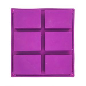 Molde rectangular de silicona y madera - Comprar - Jabonarium