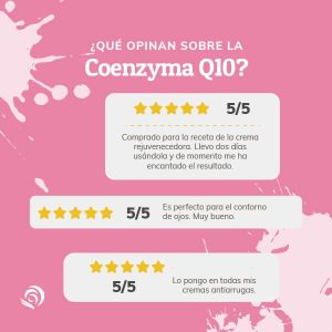 Coenzima Q10 Jabonarium - Principio activo cosmética natural