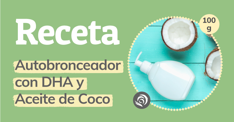 Cómo hacer Crema Autobronceadora casera con DHA, Aceite de Coco y Agua de Rosas