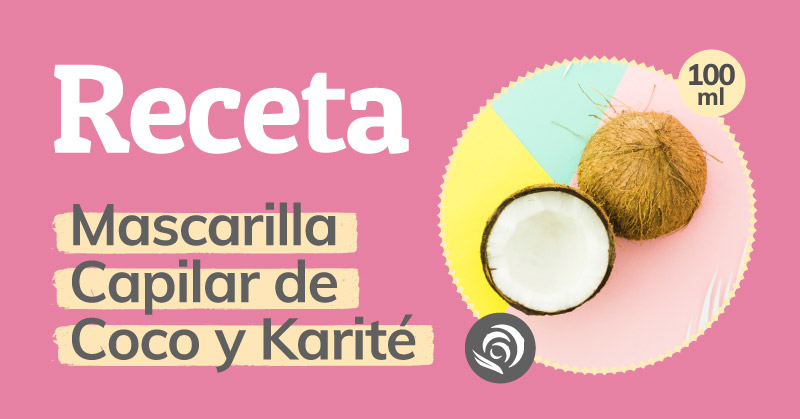 Cómo hacer mascarilla capilar reparadora casera de Aceite de coco y Manteca de Karité con ActiveCare