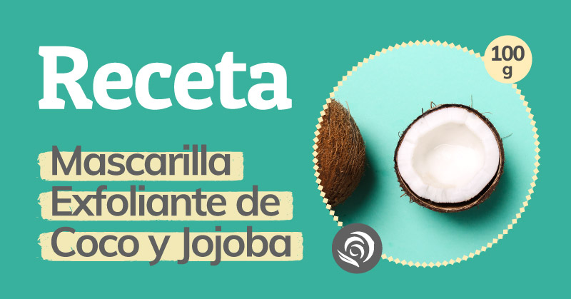 Cómo hacer Mascarilla Exfoliante Casera con Coco rallado y Aceite de Jojoba