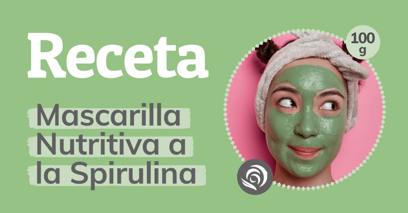 Cómo hacer mascarilla nutritiva casera a la espirulina y arcilla Blanca,  receta para todo tipo de pieles