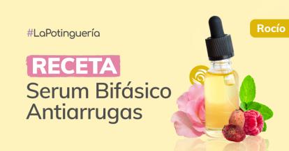 Cómo hacer Serum Bifásico Antiarrugas casero de Hidrolato de Rosa Damascena y Aceite de Semillas de Frambuesa