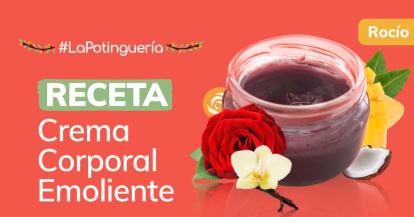 Como hacer Crema Corporal Emoliente Casera de Rosas de Manteca de Mango y Aceite de Coco