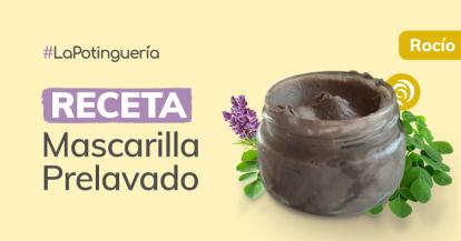 Como hacer Mascarilla Capilar Prelavado casera de Arcilla Ghassoul, Karité y Aceite de Moringa