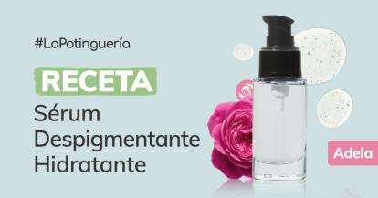 Cómo hacer Sérum Facial Despigmentante e Hidratante casero con Ácido Hialurónico y Niacinamida