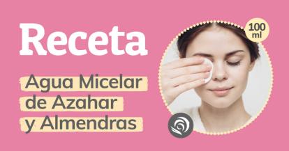 Receta para hacer agua micelar casera de hidrolato de Azahar y Aceite de Almendras dulces