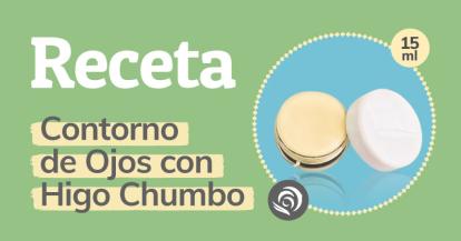 Como hacer contorno de ojos casero con Aceite de higo chumbo y Nanosomas de hialurónico y escualeno - Receta