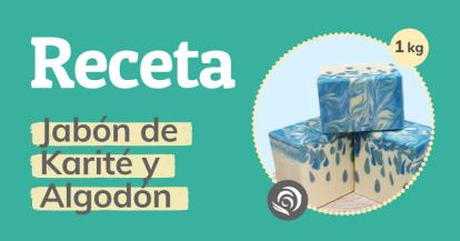 Como hacer jabón casero de Manteca de Karité y aceites de Coco y Algodón